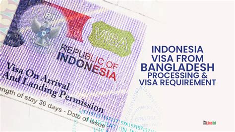 indonesia visa fee for bangladeshi